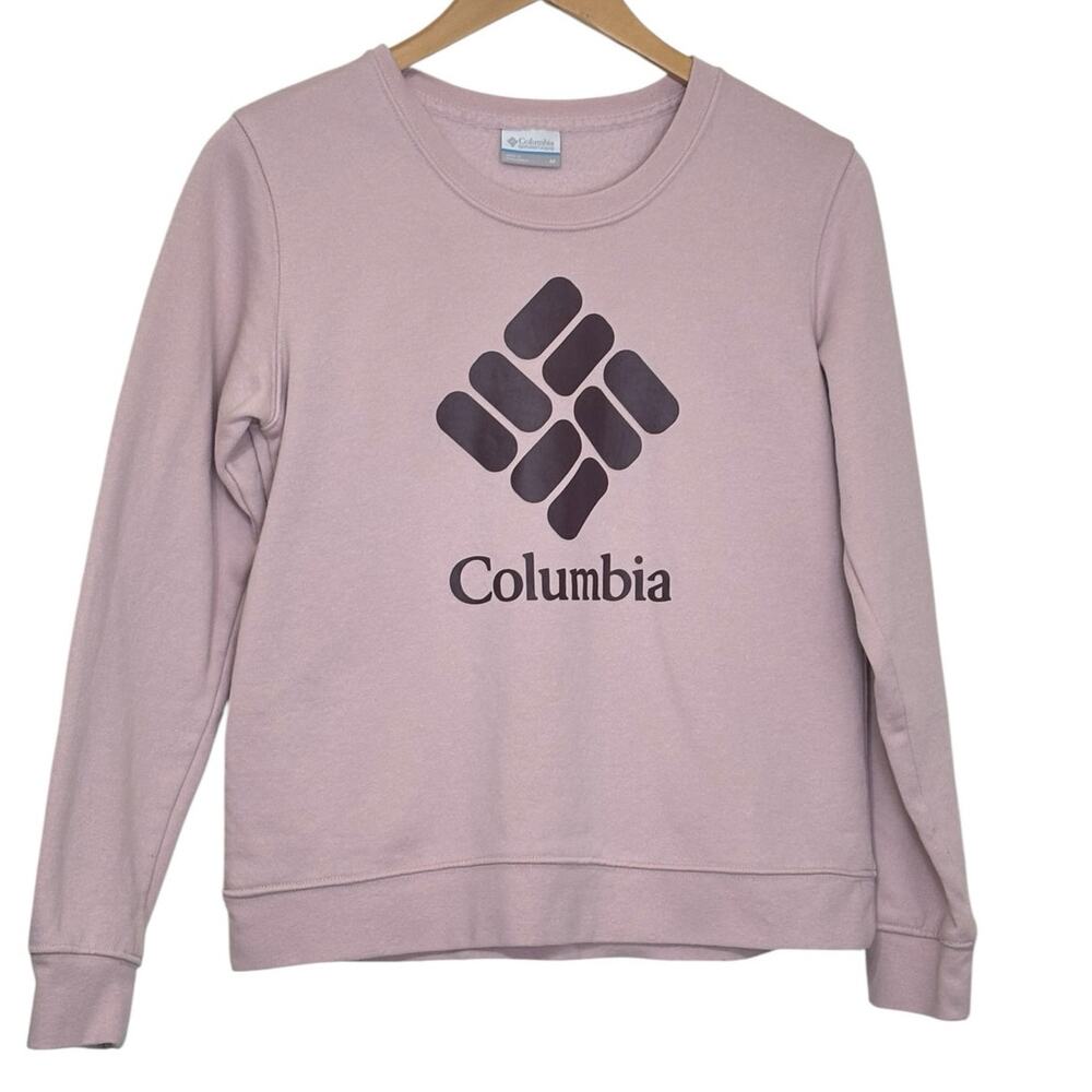Columbia Women's Trek Mineral Pink Stacked Gem Graphic Crew Size Medium - Picture 3 of 11